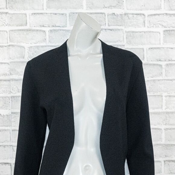 M.M. LAFLEUR Women's The Sant Ambroeus Jardigan Cardigan in Black sz Large - Picture 8 of 10